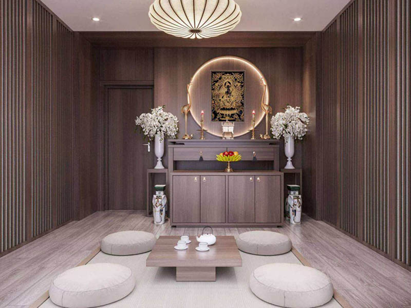 thiết kế nội thất nhà phố 4 tầng 5